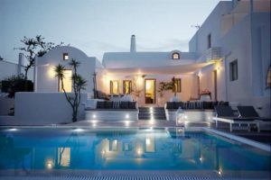 santorini family villas