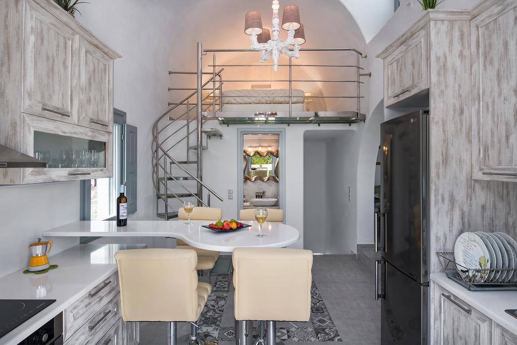 santorini family villas