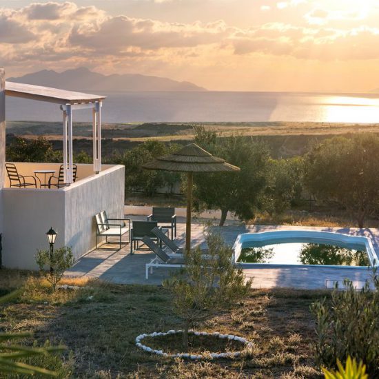 santorini villas