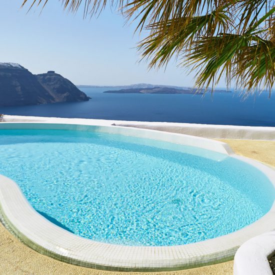 santorini villas