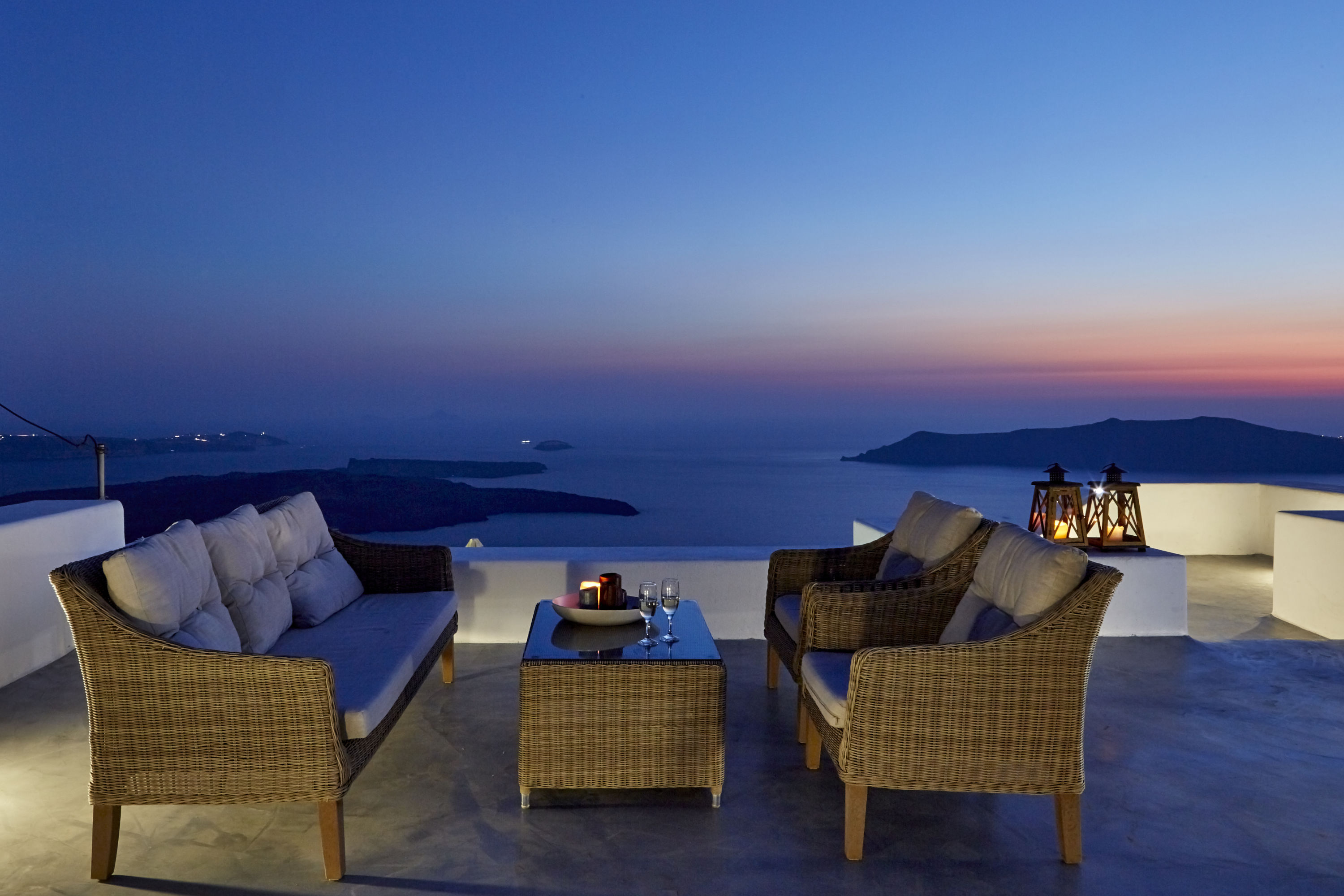 olia villas imerovigli santorini